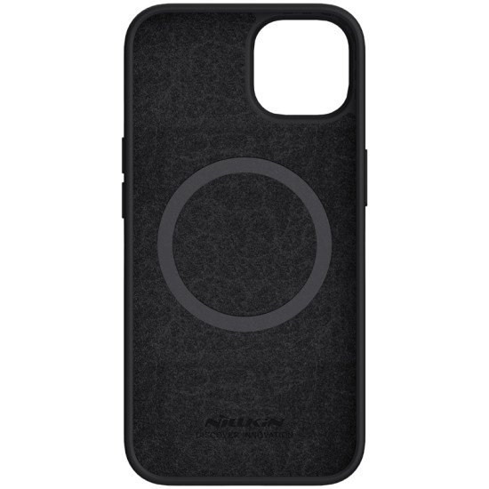 Husa Magnetica CamShield Silky din silicon  Cover Nillkin pentru iPhone 13 Negru