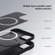 Husa Magnetica CamShield Silky din silicon  Cover Nillkin pentru iPhone 13 Negru