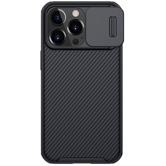 Husa Cover Nillkin CamShield Pro Hard pentru iPhone 13 Pro Max Negru Husa Cover Nillkin CamShield Pro Hard pentru iPhone 13 Pro Max Negru