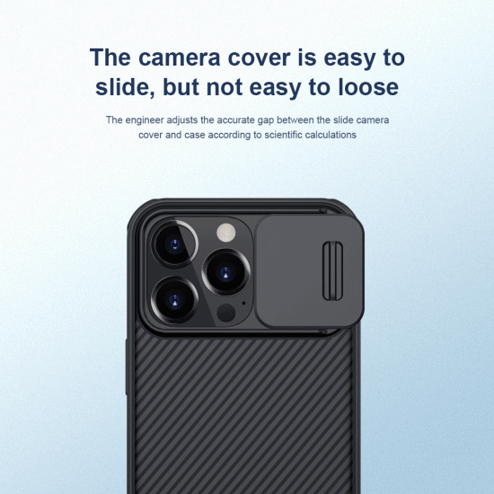Husa protectie spate si camera foto negru pentru Iphone 13 Pro