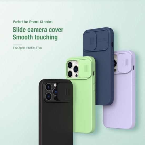 Husa Cover Nillkin CamShield Pro Hard pentru iPhone 13 Pro Verde