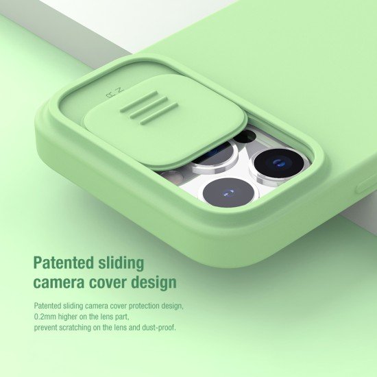 Husa Cover Nillkin CamShield Pro Hard pentru iPhone 13 Pro Max Verde