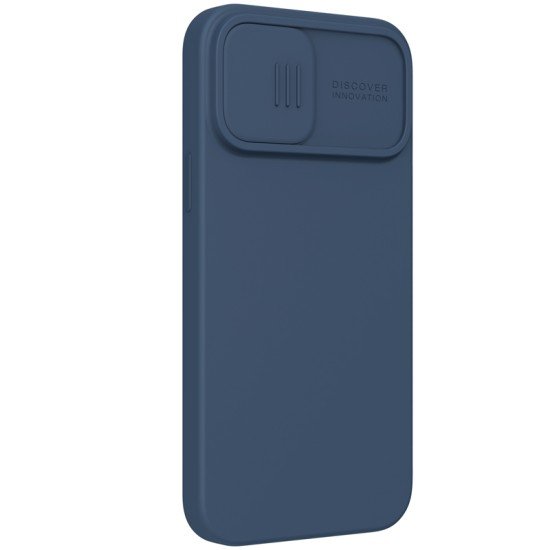 Husa Cover Nillkin CamShield Pro Hard pentru iPhone 13 Pro Max Albastru