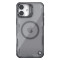 Husa magnetică transparentă neagră pentru Apple iPhone 16 Plus