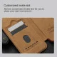 Husa din piele negru de lux QIN Prop pentru Apple iphone 16 Pro Max