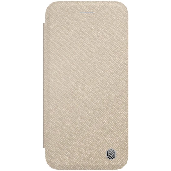 Husa din piele bej de lux Ming cu iPhone SE 2020 / 7 / 8 Husa din piele bej de lux Ming cu iPhone SE 2020 / 7 / 8