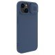 Husa Cover Nillkin CamShield Pro Silky pentru iPhone 14 Albastru