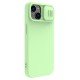Husa Cover Nillkin CamShield Pro Silky pentru iPhone 14 Verde