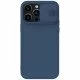 Husa Cover Nillkin CamShield Pro Silky pentru iPhone 14 Pro Albastru Husa Cover Nillkin CamShield Pro Silky pentru iPhone 14 Pro Albastru