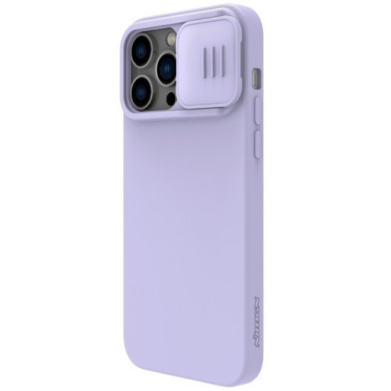 Husa Cover Nillkin CamShield Pro Silky pentru iPhone 14 Pro Violetele Husa Cover Nillkin CamShield Pro Silky pentru iPhone 14 Pro Violetele