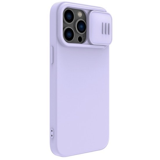 Husa Cover Nillkin CamShield Pro Silky pentru iPhone 14 Pro Violetele Husa Cover Nillkin CamShield Pro Silky pentru iPhone 14 Pro Violetele