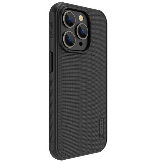 Husa protectie magnetică spate din plastic negru pentru Apple iPhone 14 Pro