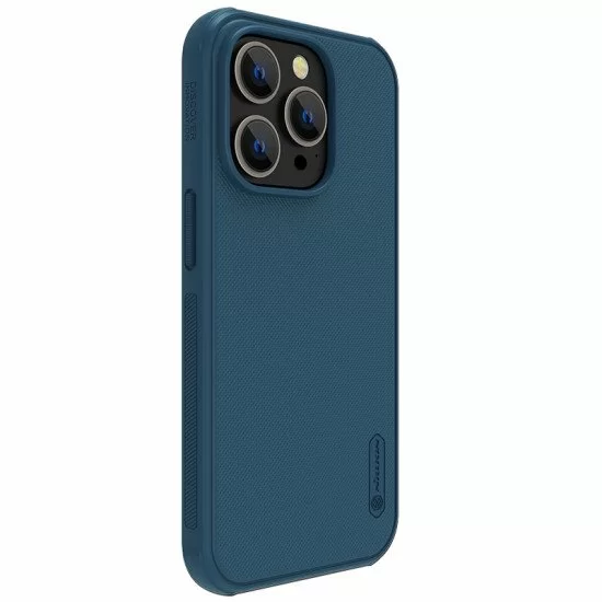 Husa protectie magnetică spate din plastic albastru pentru Apple iPhone 14 Pro Max Husa protectie magnetică spate din plastic albastru pentru Apple iPhone 14 Pro Max