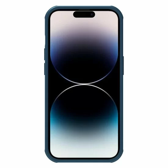 Husa protectie magnetică spate din plastic albastru pentru Apple iPhone 14 Pro Max Husa protectie magnetică spate din plastic albastru pentru Apple iPhone 14 Pro Max