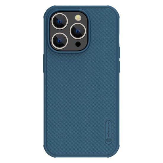 Husa protectie spate din plastic albastru pentru Apple iPhone 14 Pro Max