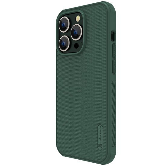 Husa protectie spate din plastic verde intens pentru Apple iPhone 14 Pro Max