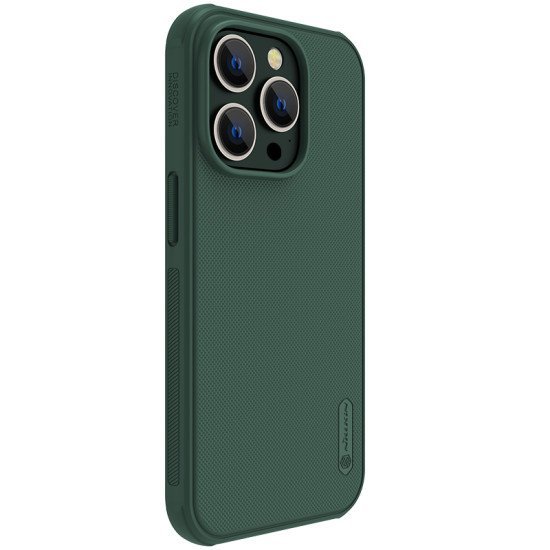 Husa protectie spate din plastic verde intens pentru Apple iPhone 14 Pro Max