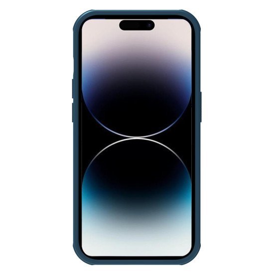 Husa protectie spate din plastic albastru pentru Apple iPhone 14 Pro Max