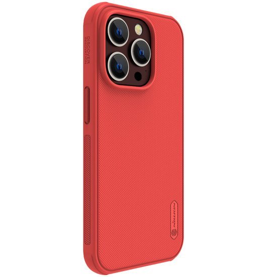 Husa protectie spate din plastic rosu pentru Apple iPhone 14 Pro Max