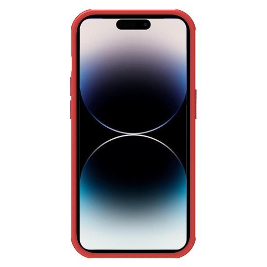 Husa protectie spate din plastic rosu pentru Apple iPhone 14 Pro Max