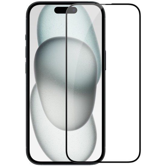 Folie protectie Nillkin CP+Pro din sticla securizata pentru iPhone 15 Negru