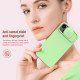 Husa Magnetica CamShield Silky din silicon pentru iPhone 15 Verde