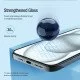 Folie protectie Nillkin EZ SET din sticla securizata pentru iPhone 15 Plus Negru - 3buc.