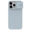 Husa Magnetica CamShield Pro Silky din silicon pentru iPhone 15 Pro Max Albastru