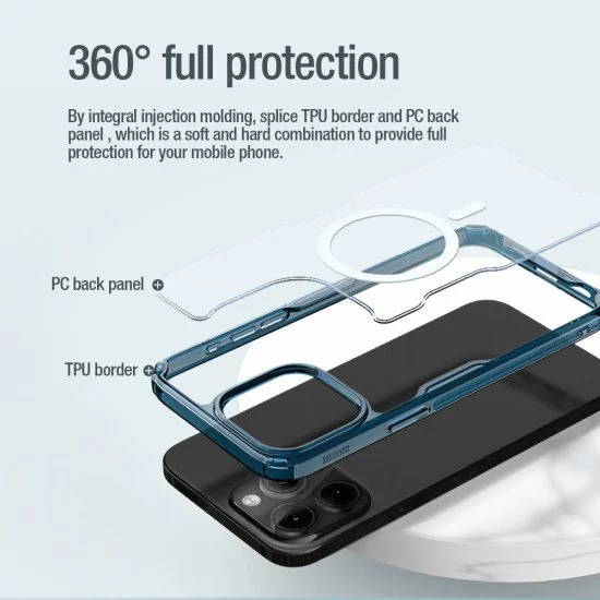 Husa magnetica din silicon Nillkin Nature Pro pentru Apple iPhone 15 Pro Husa magnetica din silicon Nillkin Nature Pro pentru Apple iPhone 15 Pro