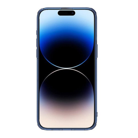 Husa magnetica din silicon Nillkin Nature Pro Albastru pentru Apple iPhone 15 Pro