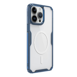 Husa magnetica din silicon Nillkin Nature Pro Albastru pentru Apple iPhone 15 Pro Husa magnetica din silicon Nillkin Nature Pro Albastru pentru Apple iPhone 15 Pro