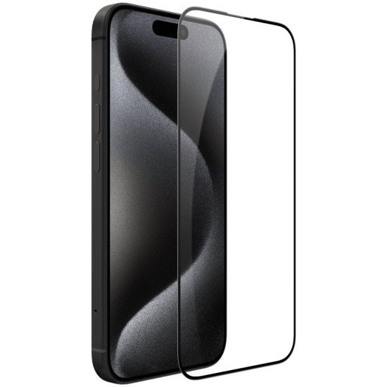 Folie protectie Nillkin CP+Pro din sticla securizata pentru iPhone 15 Pro Max Negru