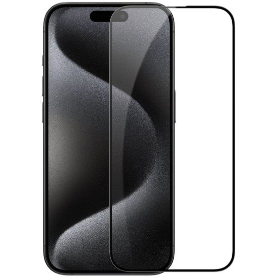 Folie protectie Nillkin CP+Pro din sticla securizata pentru iPhone 15 Pro Max Negru