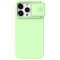 Husa Magnetica CamShield Pro Silky din silicon pentru iPhone 15 Pro Max Verde