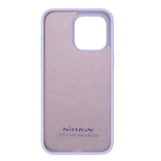 Husa Magnetica CamShield Pro Silky din silicon pentru iPhone 15 Pro Max Violet
