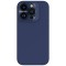 Husa Magnetica LensWing Silky din silicon pentru iPhone 16 Pro Albastru