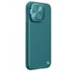 Husa magnetică din piele Nillkin CamShield Verde pentru Apple Iphone 15 Pro Max Husa magnetică din piele Nillkin CamShield Verde pentru Apple Iphone 15 Pro Max