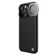 Husa magnetică din piele Nillkin CamShield negru pentru Apple Iphone 15 Pro Max