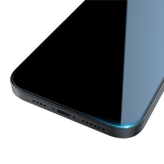 Folie protectie Nillkin Guardian din sticla securizata pentru iPhone 15 Pro Max Negru