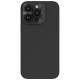 Husa Magnetica LensWing Silky din silicon pentru iPhone 16 Pro Max Negru