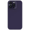 Husa Magnetica LensWing Silky din silicon pentru iPhone 16 Pro Max Violet închis