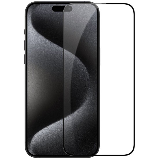 Folie protectie Nillkin CP+Pro din sticla securizata pentru iPhone 15 Pro Negru