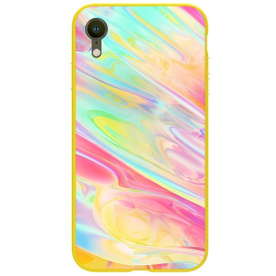 Husa de protectie pentru Apple iPhone XR Stil - Ombre galbena