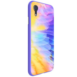 Husa de protectie pentru Apple iPhone XR Stil - Ombre violet