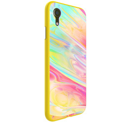 Husa de protectie pentru Apple iPhone XR Stil - Ombre galbena
