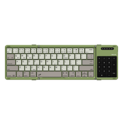Bluetooth tastatură pliabilă cu touchpad Nillkin Cube Pocket Verde