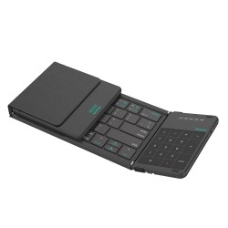 Bluetooth tastatură pliabilă cu touchpad Nillkin Cube Pocket Neagra