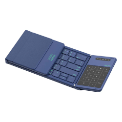 Bluetooth tastatură pliabilă cu touchpad Nillkin Cube Pocket Аlbastră