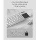Bluetooth tastatură pliabilă cu touchpad Nillkin Cube Pocket Gri Bluetooth tastatură pliabilă cu touchpad Nillkin Cube Pocket Gri