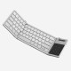 Bluetooth tastatură pliabilă cu touchpad Nillkin Cube Pocket Gri Bluetooth tastatură pliabilă cu touchpad Nillkin Cube Pocket Gri